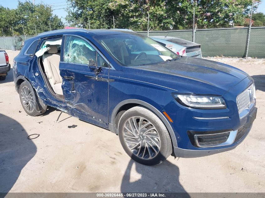 2019 LINCOLN NAUTILUS RESERVE - 2LMPJ6LP3KBL48061