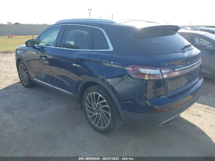 2019 LINCOLN NAUTILUS RESERVE - 2LMPJ6LP3KBL48061