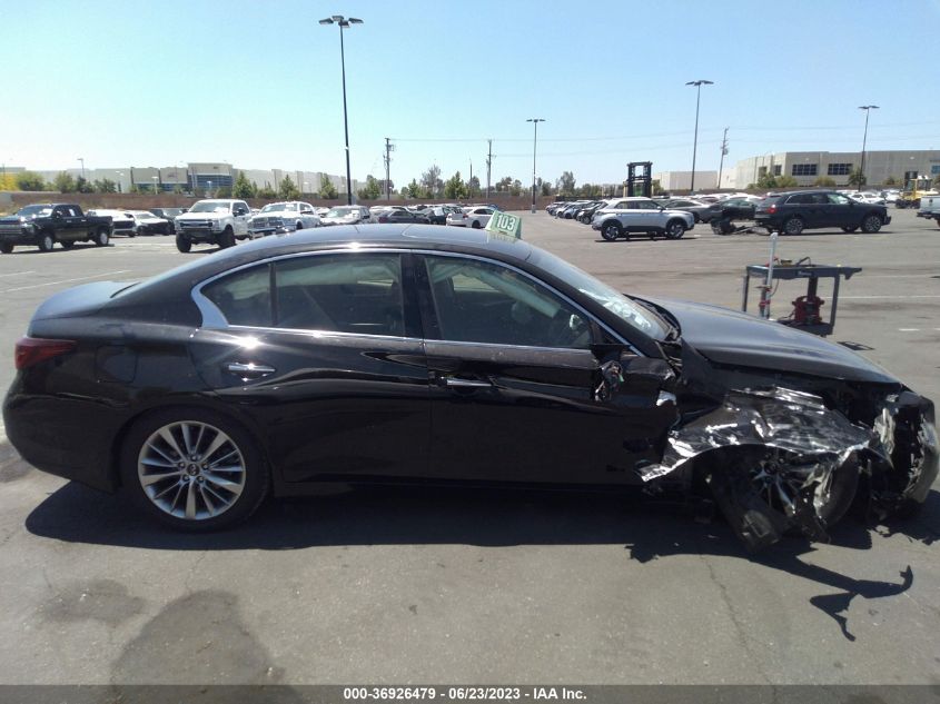 2018 INFINITI Q50 3.0T LUXE - JN1EV7AP3JM352918