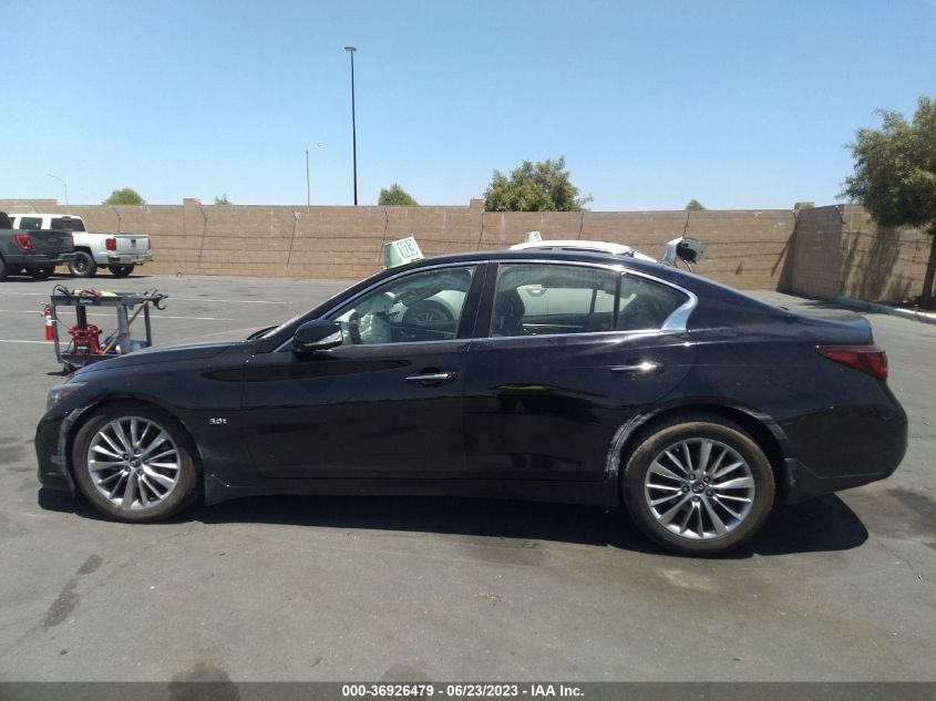 2018 INFINITI Q50 3.0T LUXE - JN1EV7AP3JM352918