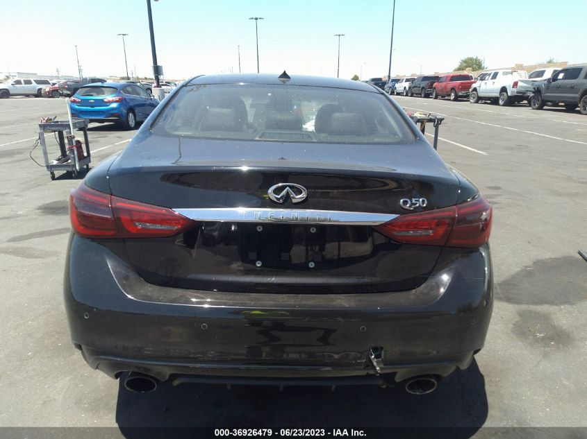 2018 INFINITI Q50 3.0T LUXE - JN1EV7AP3JM352918