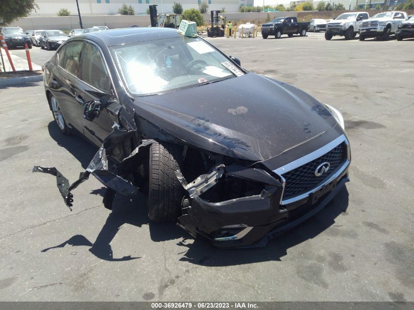 2018 INFINITI Q50 3.0T LUXE - JN1EV7AP3JM352918