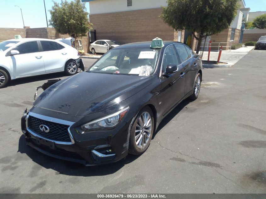2018 INFINITI Q50 3.0T LUXE - JN1EV7AP3JM352918