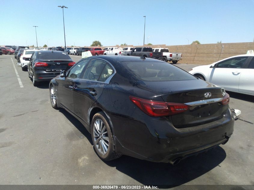 2018 INFINITI Q50 3.0T LUXE - JN1EV7AP3JM352918