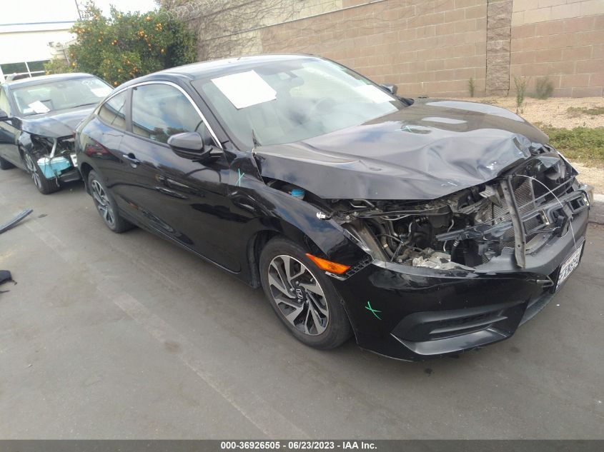 2018 HONDA CIVIC COUPE LX - 2HGFC4B50JH306907