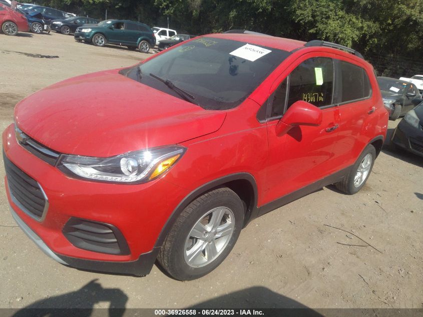 2017 CHEVROLET TRAX LT - 3GNCJLSB9HL189781