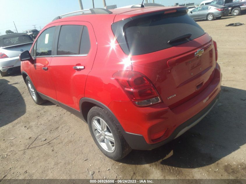 2017 CHEVROLET TRAX LT - 3GNCJLSB9HL189781