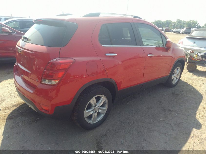 2017 CHEVROLET TRAX LT - 3GNCJLSB9HL189781