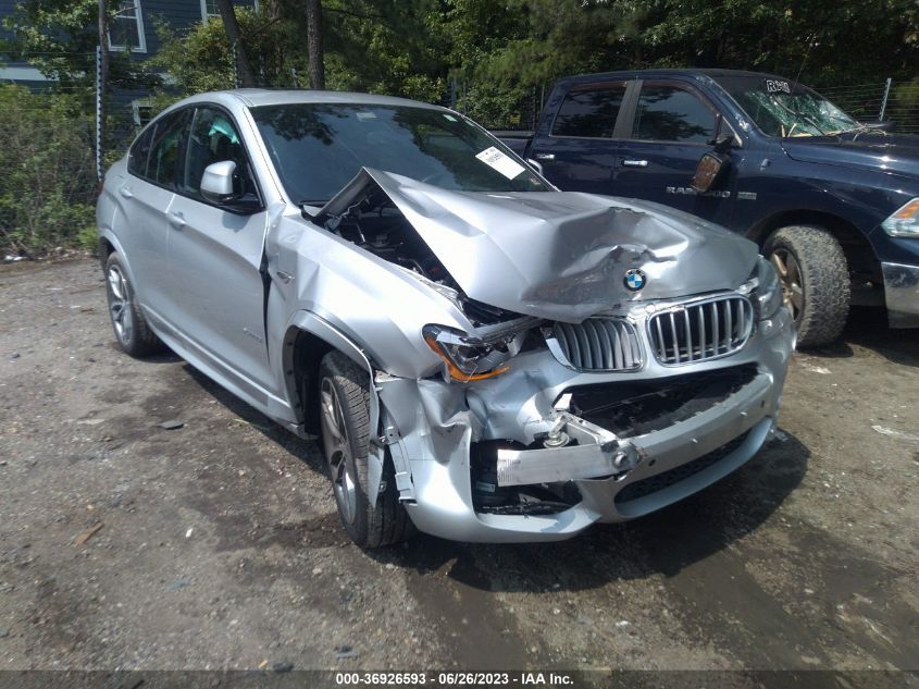 2016 BMW X4 XDRIVE28I - 5UXXW3C56G0R22044