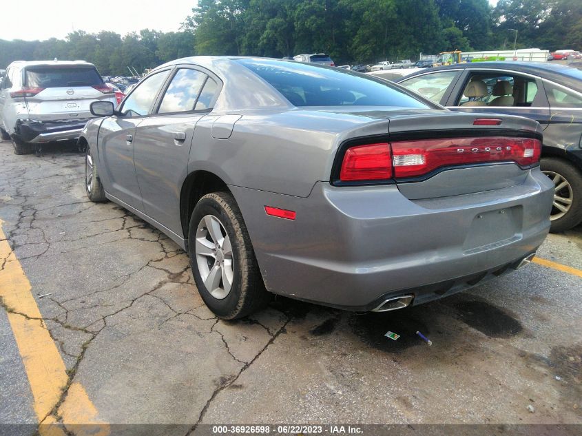 2013 DODGE CHARGER SE - 2C3CDXBG0DH730243