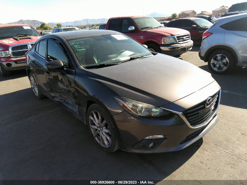 2015 MAZDA MAZDA3 S TOURING - JM1BM1V35F1231517