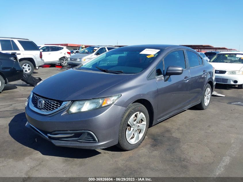 2014 HONDA CIVIC SEDAN LX - 19XFB2F5XEE032729