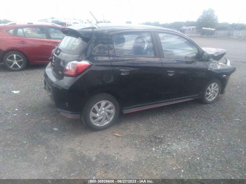 2021 MITSUBISHI MIRAGE ES/LE/CARBONITE EDITION - ML32AUHJ0MH006367
