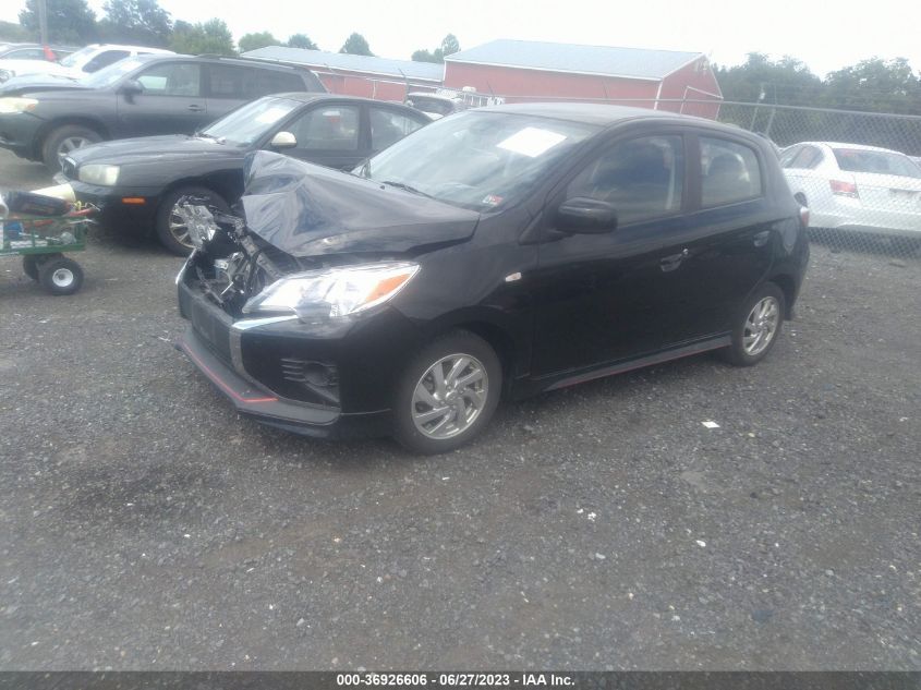 2021 MITSUBISHI MIRAGE ES/LE/CARBONITE EDITION - ML32AUHJ0MH006367