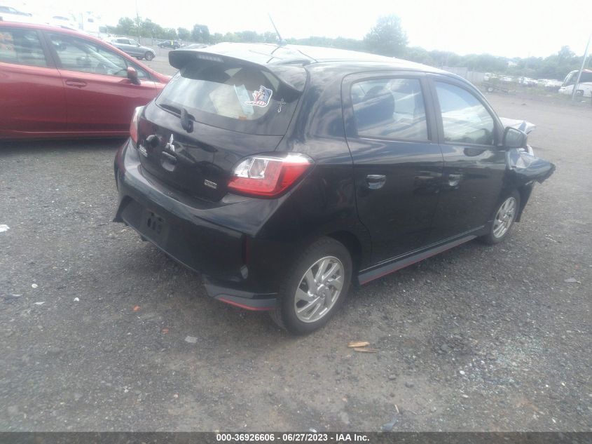 2021 MITSUBISHI MIRAGE ES/LE/CARBONITE EDITION - ML32AUHJ0MH006367