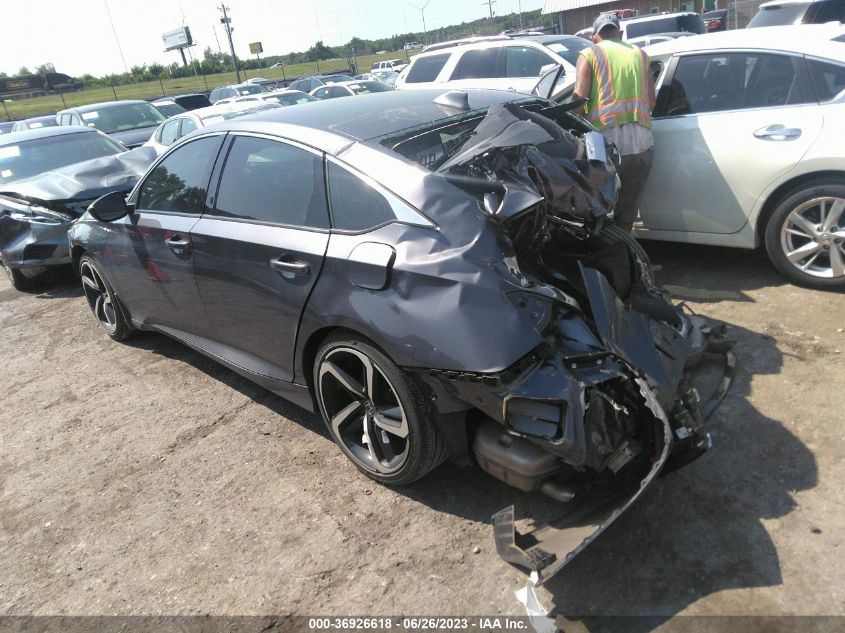 2019 HONDA ACCORD SEDAN SPORT 1.5T - 1HGCV1F32KA036681