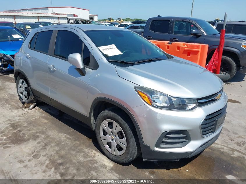 2018 CHEVROLET TRAX LS - KL7CJKSB0JB627014