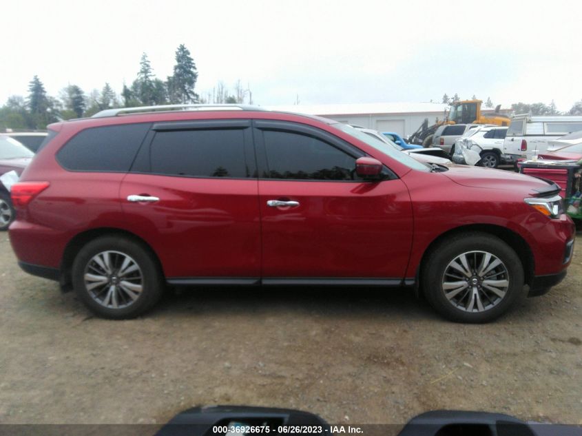 2017 NISSAN PATHFINDER SL - 5N1DR2MM5HC688311