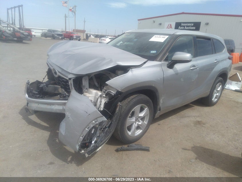 VIN 5TDZZRAH5LS015486 2020 TOYOTA HIGHLANDER LE/L