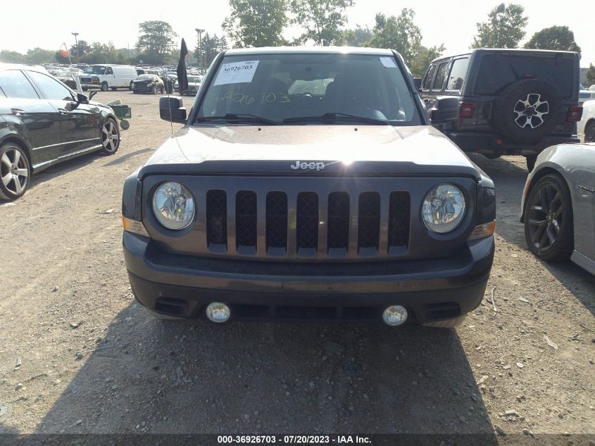 2017 JEEP PATRIOT LATITUDE - 1C4NJPFAXHD209407
