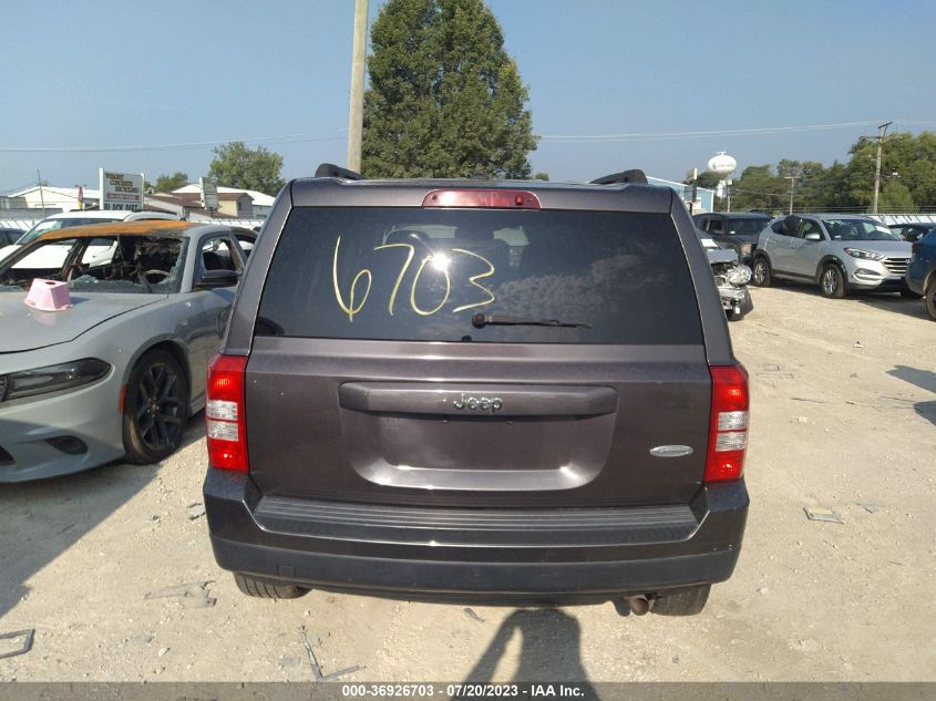 2017 JEEP PATRIOT LATITUDE - 1C4NJPFAXHD209407