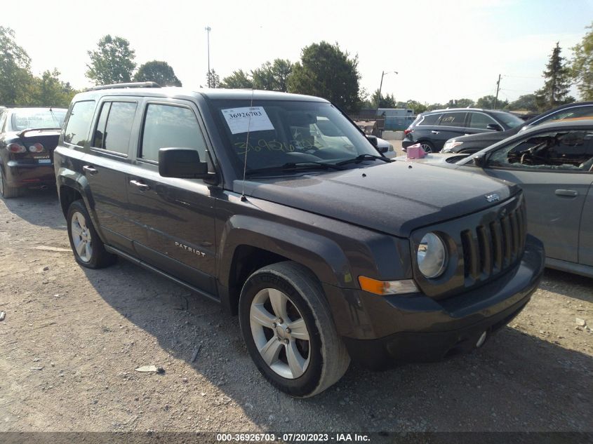 2017 JEEP PATRIOT LATITUDE - 1C4NJPFAXHD209407