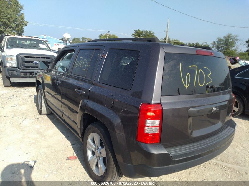 2017 JEEP PATRIOT LATITUDE - 1C4NJPFAXHD209407