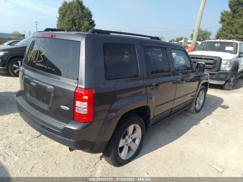 2017 JEEP PATRIOT LATITUDE - 1C4NJPFAXHD209407