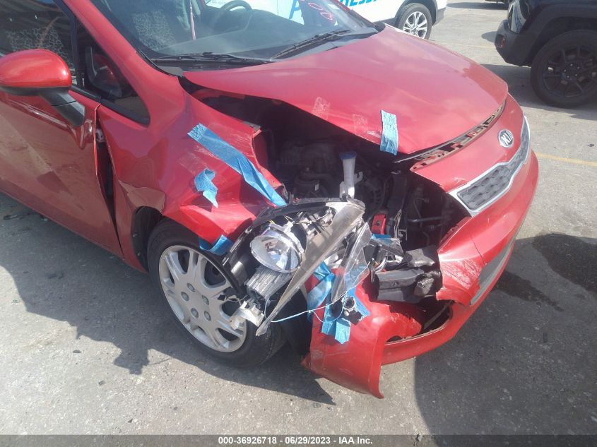 2013 KIA RIO EX - KNADN5A3XD6208833