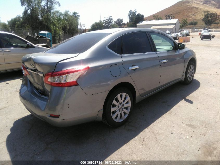 2014 NISSAN SENTRA S - 3N1AB7AP3EL689337