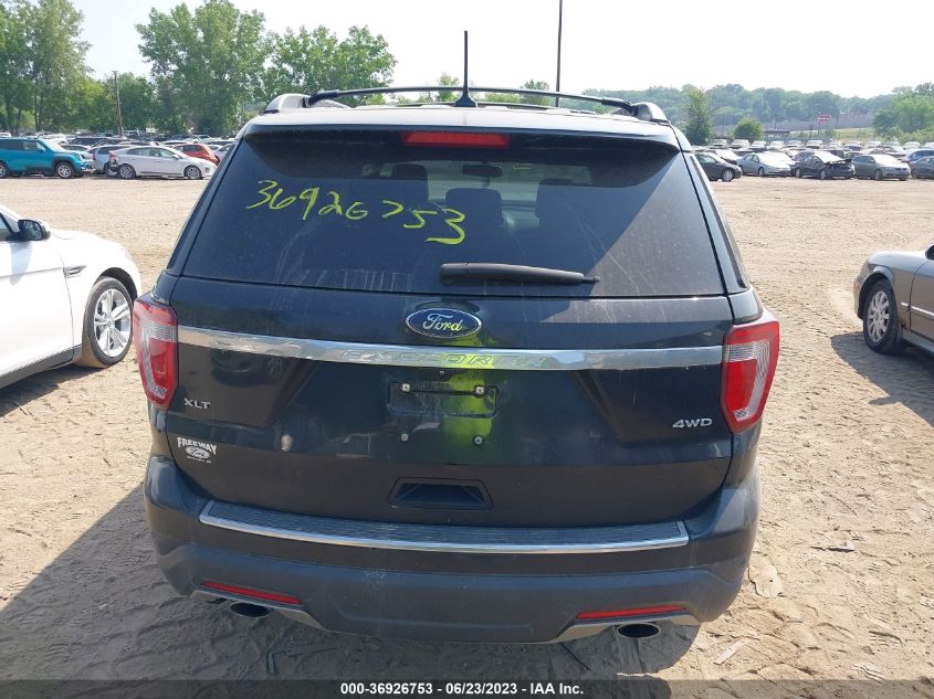 2018 FORD EXPLORER XLT - 1FM5K8D84JGC50621
