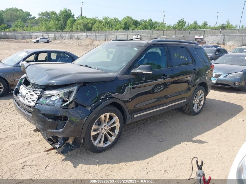2018 FORD EXPLORER XLT - 1FM5K8D84JGC50621