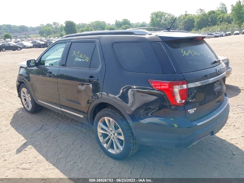2018 FORD EXPLORER XLT - 1FM5K8D84JGC50621