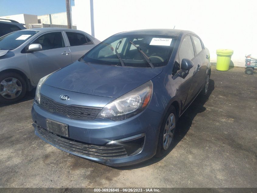 2016 KIA RIO LX - KNADM4A32G6620133