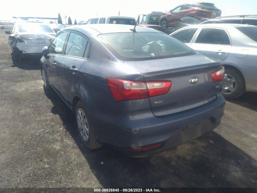2016 KIA RIO LX - KNADM4A32G6620133