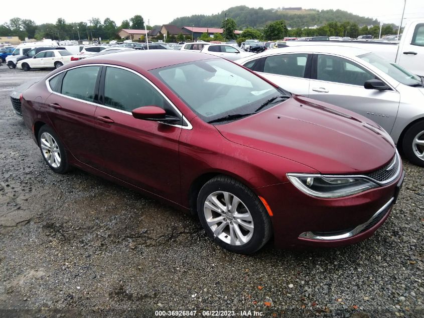 2016 CHRYSLER 200 LIMITED - 1C3CCCAB4GN181627