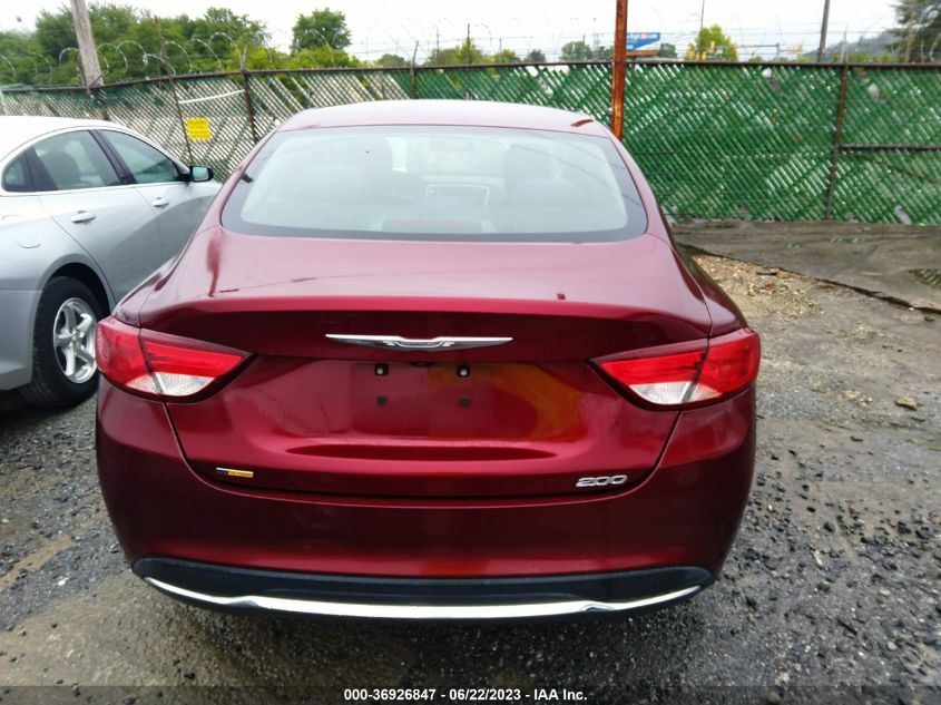 2016 CHRYSLER 200 LIMITED - 1C3CCCAB4GN181627