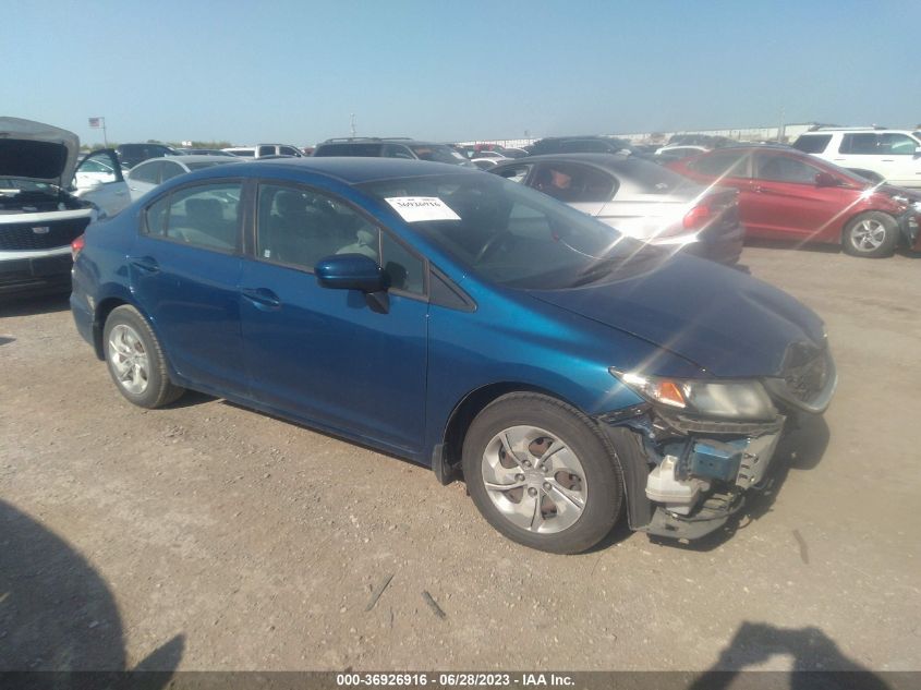 2014 HONDA CIVIC SEDAN LX - 19XFB2F50EE039916
