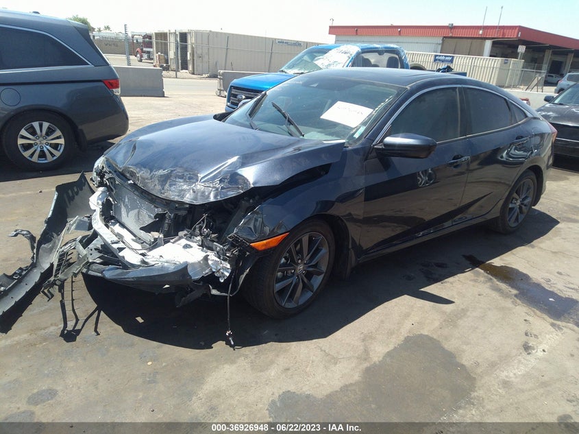 VIN 19XFC1F31LE023405 2020 HONDA CIVIC SEDAN EX