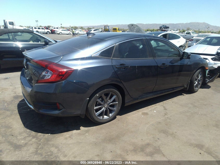 VIN 19XFC1F31LE023405 2020 HONDA CIVIC SEDAN EX