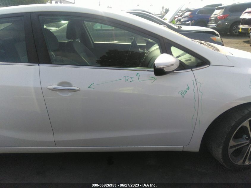 2016 KIA FORTE EX - KNAFX4A85G5463313