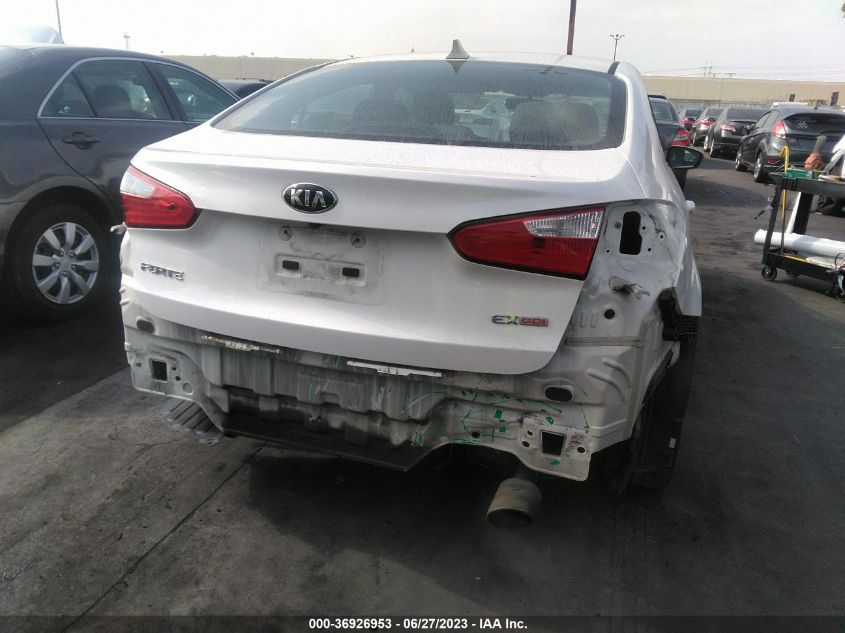 2016 KIA FORTE EX - KNAFX4A85G5463313