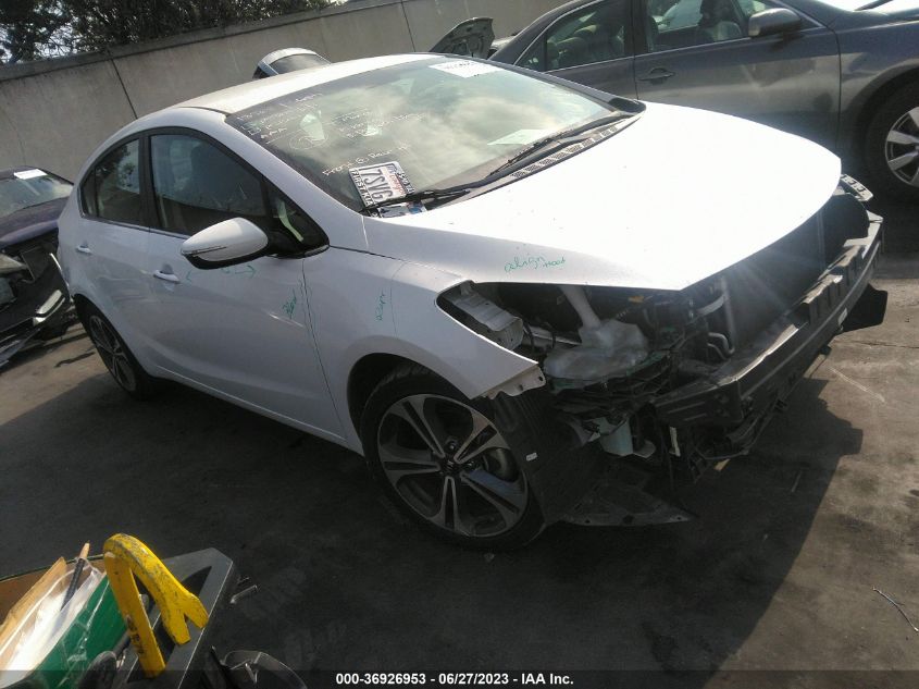 2016 KIA FORTE EX - KNAFX4A85G5463313