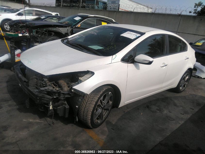 2016 KIA FORTE EX - KNAFX4A85G5463313