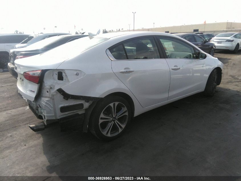 2016 KIA FORTE EX - KNAFX4A85G5463313