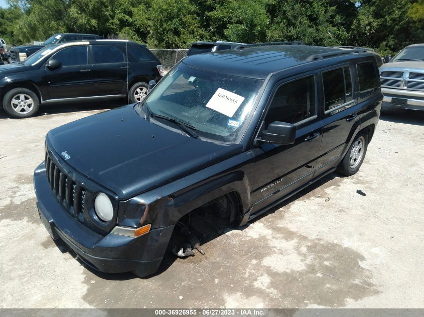2014 JEEP PATRIOT SPORT - 1C4NJRBBXED623938