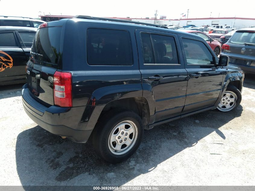 2014 JEEP PATRIOT SPORT - 1C4NJRBBXED623938