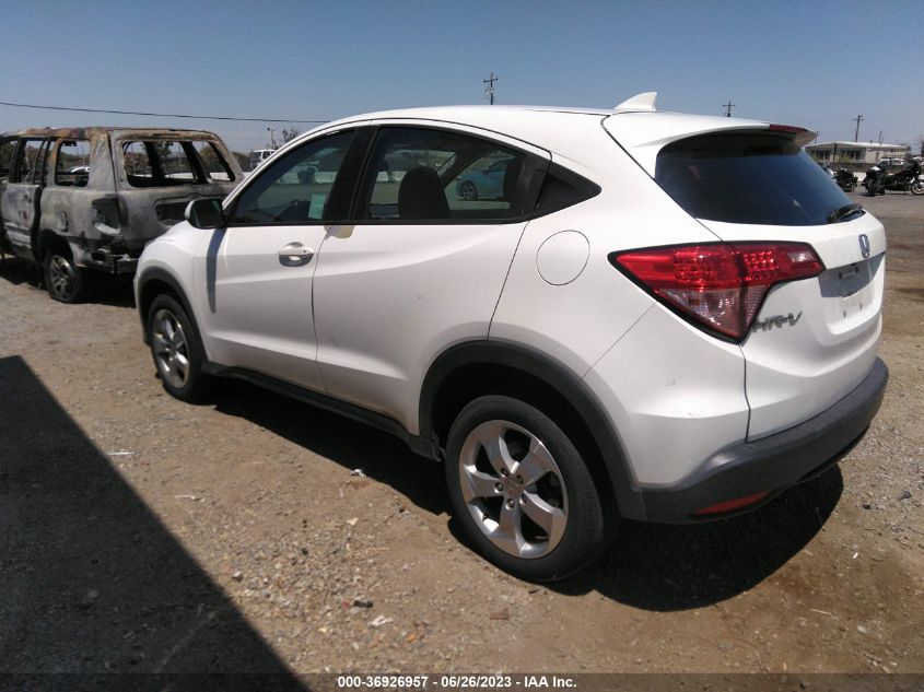 2016 HONDA HR-V LX - 3CZRU5H32GM701955
