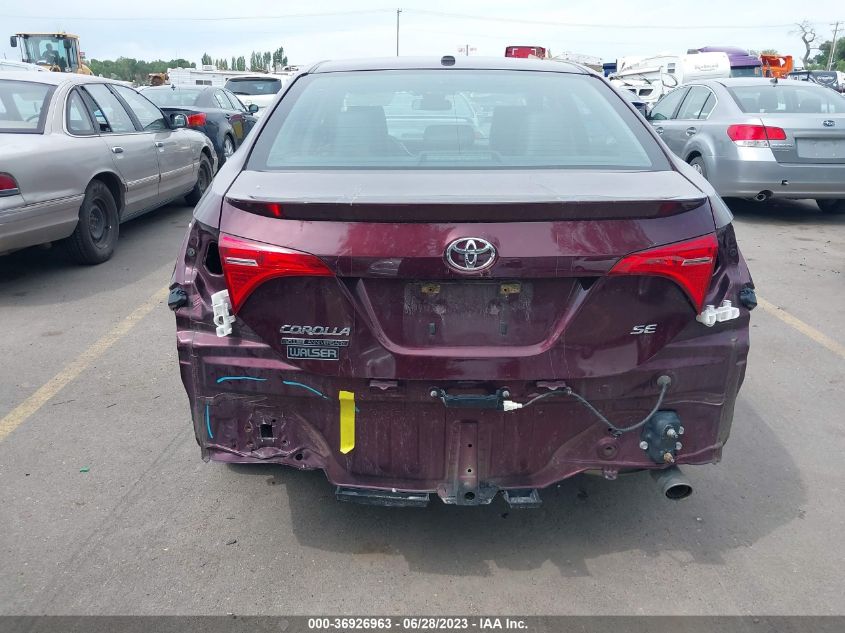 2017 TOYOTA COROLLA L/LE/XLE/SE/XSE - 5YFBURHE1HP594343