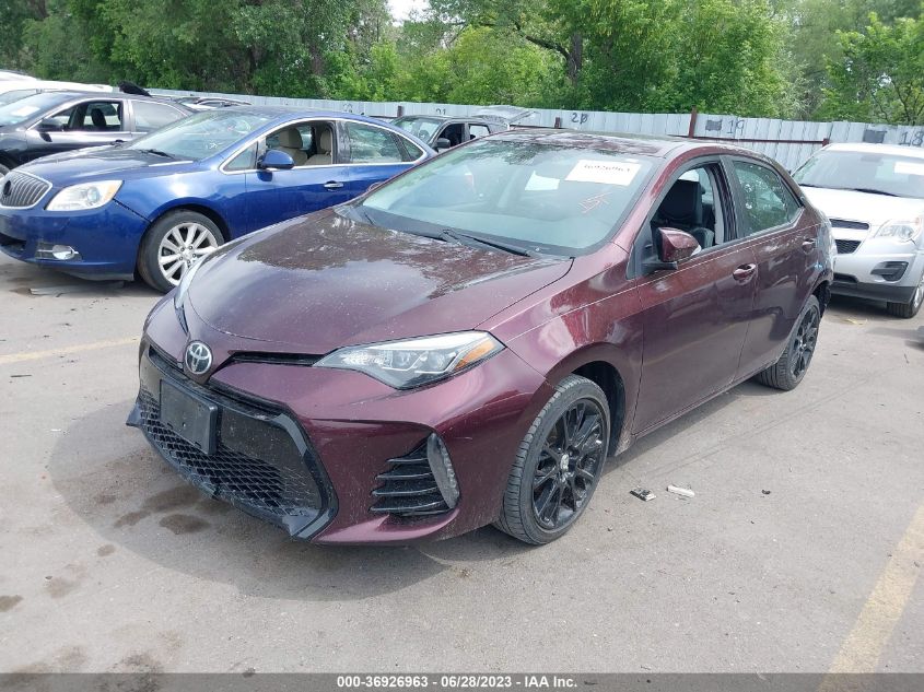 2017 TOYOTA COROLLA L/LE/XLE/SE/XSE - 5YFBURHE1HP594343